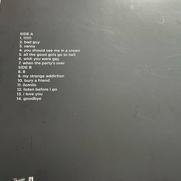 Billie eilish album #1 when we all fall asleep when do we go. - Picture 2 of 4